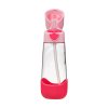 B.BOX fľaša na pitie so slamkou 600ml - Flamingo Fizz