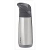 B.box Termoska so slamkou 500 ml - Graphite