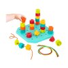 B-Toys Navliekacie a stohovacie tvary Count & Match