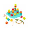 B-Toys Navliekacie a stohovacie tvary Count & Match