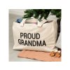 Childhome Cestovná taška Grandma Canvas Off white