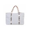 Childhome Cestovná taška Family Bag Canvas - Off White