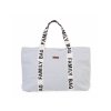 Childhome Cestovná taška Family Bag Canvas - Off White