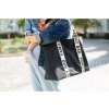 Childhome Cestovná taška Family Bag Canvas - Black