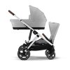 Cybex Športový kočík Gazelle S 2023 - podvozok Silver - Lava Grey