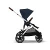 Cybex Športový kočík Gazelle S 2023 - podvozok Silver - Ocean Blue