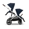 Cybex Športový kočík Gazelle S 2023 - podvozok Silver - Ocean Blue