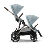 Cybex Športový kočík Gazelle S 2023 - podvozok Taupe - Sky Blue