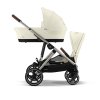 Cybex Športový kočík Gazelle S 2023 - podvozok Taupe - Seashell Beige