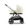 Cybex Športový kočík Gazelle S 2023 - podvozok Taupe - Seashell Beige