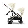 Cybex Športový kočík Gazelle S 2023 - podvozok Taupe - Seashell Beige