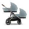 Cybex Športový kočík Gazelle S 2023 - podvozok Taupe - Sky Blue