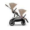 Cybex Športový kočík Gazelle S - podvozok Taupe - Almond Beige