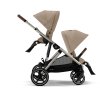 Cybex Športový kočík Gazelle S - podvozok Taupe - Almond Beige