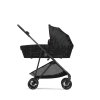 Cybex Hlboká vanička Melio Cot Street 2023 - Real Black