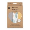 PETITE&MARS Sada plienok bambusová mušelínová 3ks Moussy - Ochre Leaves