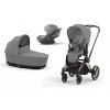 CYBEX Priam Kombinovaný kočík 3v1 Comfort - Mirage Grey