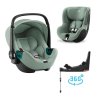 BRITAX RÖMER Autosedačka set Baby-Safe 3 i-Size + Flex Base 5Z + Autosedačka Dualfix 3 i-Size - Jade Green