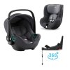 BRITAX RÖMER Autosedačka set Baby-Safe 3 i-Size + Flex Base 5Z + Autosedačka Dualfix 3 i-Size - Midnight Grey