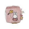 Little Dutch Textilná kocka králiček Miffy Fluffy - Pink