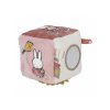 Little Dutch Textilná kocka králiček Miffy Fluffy - Pink