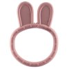 Zopa Silikónové hryzátko Rabbit - Old Pink