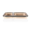Zopa Silikónový desiatový box s príborom veľký - Sand Beige