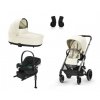 Cybex Balios S Lux Výhodný set + doplnky - Seashell Beige