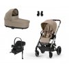 Cybex Balios S Lux Výhodný set + doplnky - Almond Beige