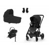 Cybex Balios S Lux Výhodný set + doplnky - Moon Black