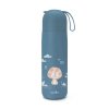 Nuvita Termoska so silikónovým držiakom 400ml - Powder blue