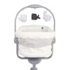 Chicco Postieľka-lehátko-stolička Baby Hug AIR 4v1 - White Snow