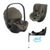 BRITAX RÖMER Autosedačka BABY-SAFE Pro + Vario Base 5Z + Autosedačka Dualfix 5Z - Urban Olive