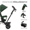 Kinderkraft Detská Trojkolka Aveo - Malachite Grey