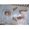 MOTHERHOOD Vankúšik ergonomický stabilizačný pre novorodencov Beige Classics new 0-6m