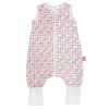 MOTHERHOOD Vak spací mušelínový s nohavicami Pink Classics 12-18m 0,5 tog