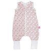 MOTHERHOOD Vak spací mušelínový s nohavicami Pink Classics 12-18m 0,5 tog