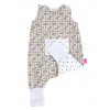 MOTHERHOOD Vak spací s nohavicami a vreckom Beige Classics 1-1,5r 2 tog