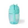 SKIP HOP Hrnček rastúci Sip-to-Straw Teal 6m+