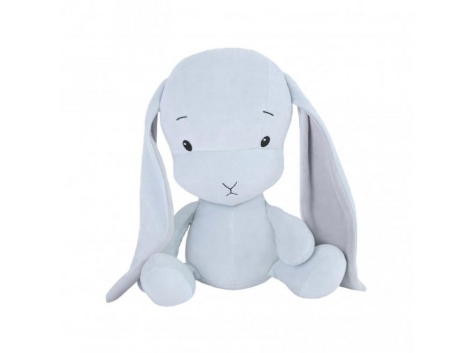 Effiki Plyšový zajačik Effik Modrý so šedými ušami Varianta: Veľ. L