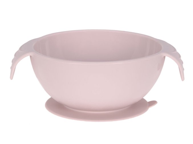 Bowl Silicone pink with suction pad