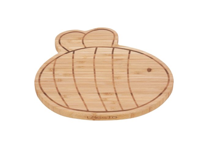 Breakfast Board Bamboo Wood Garden Explorer bee