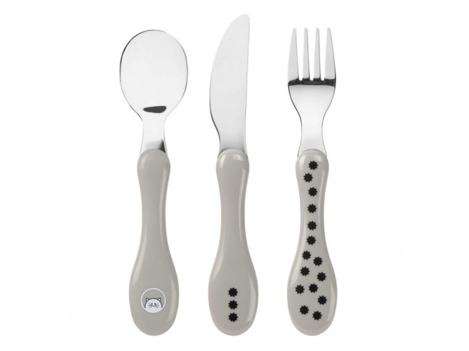 Cutlery 3pcs Little Chums cat