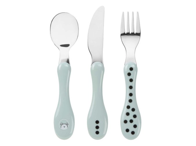 Cutlery 3pcs Little Chums dog