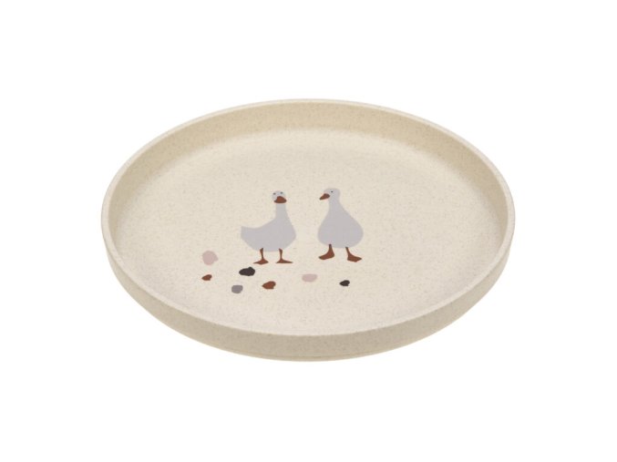 Plate PP/Cellulose Tiny Farmer Sheep/Goose nature
