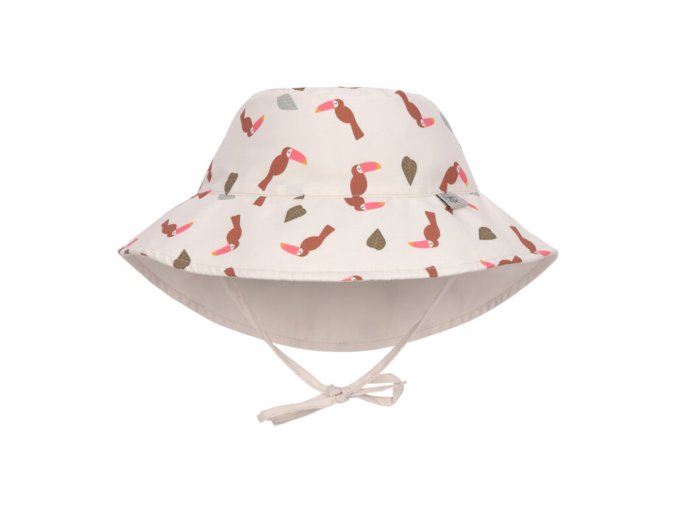 Sun Protection Bucket Hat toucan offwhite 07-18 mo.