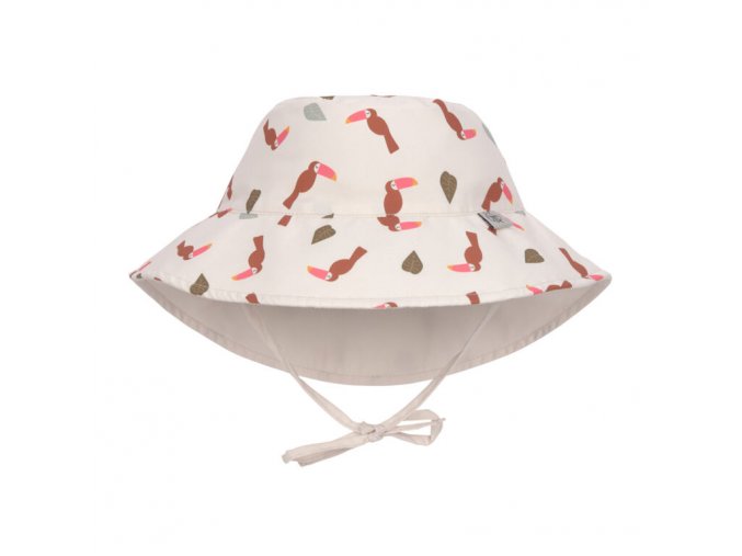 Sun Protection Bucket Hat toucan offwhite 07-18 mo.