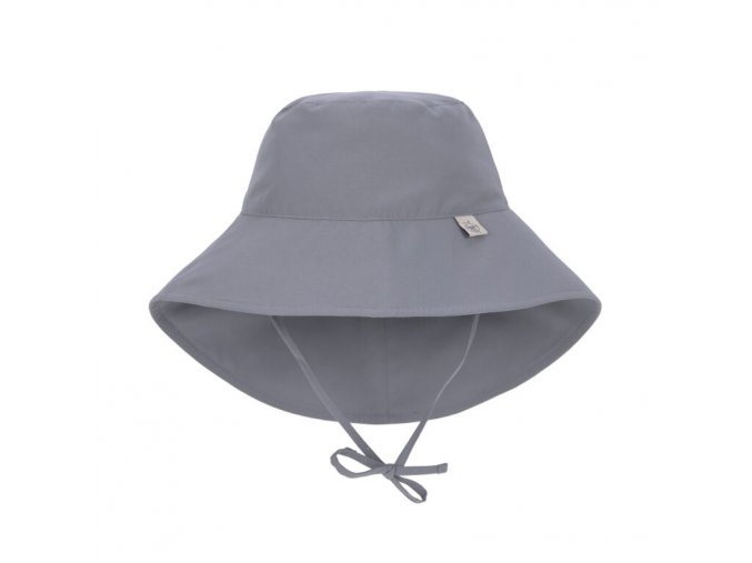 Sun Protection Long Neck Hat grey 07-18 mo.