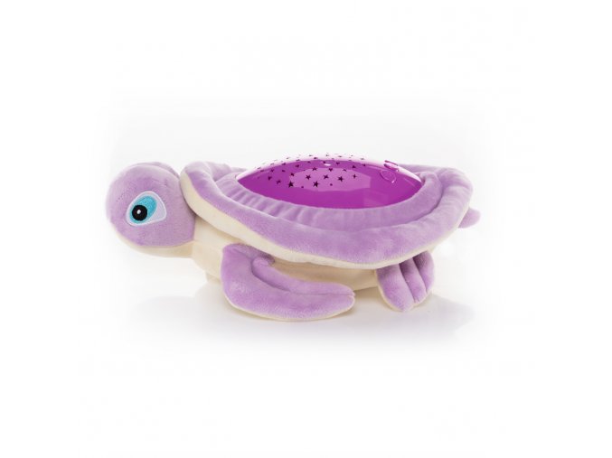 Zopa Plyšová hračka s projektorom Varianta: korytnačka fialová
