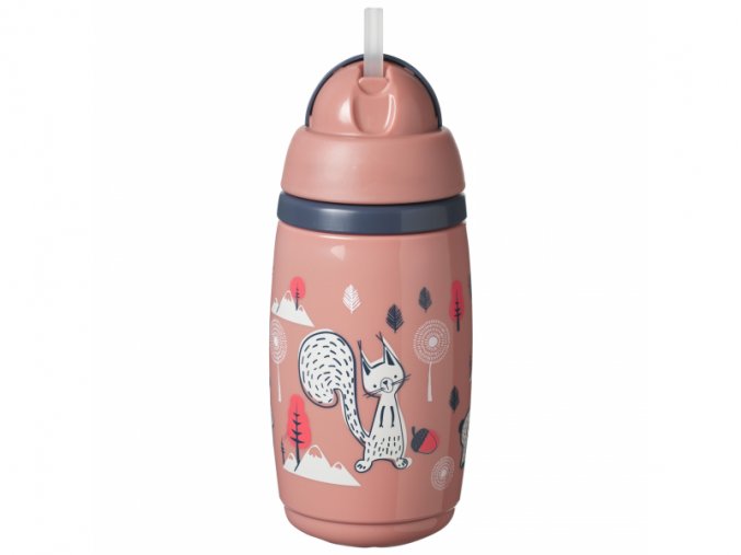 Tommee Tippee Netečúci termohrnček Superstar so slamkou 266ml 12m+ Varianta: Pink